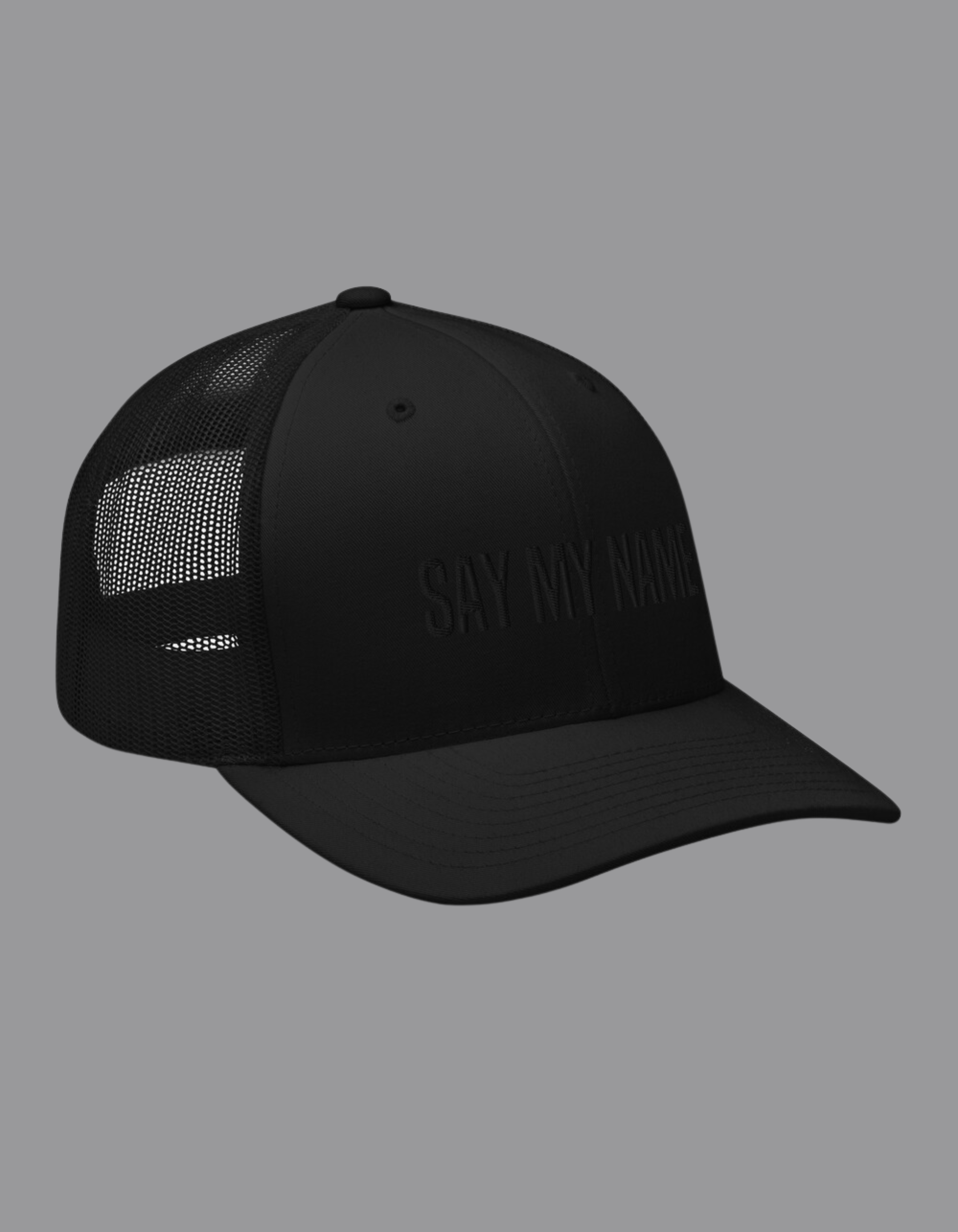 Casquette unisexe BLACK NOIR "SAY MY NAME"