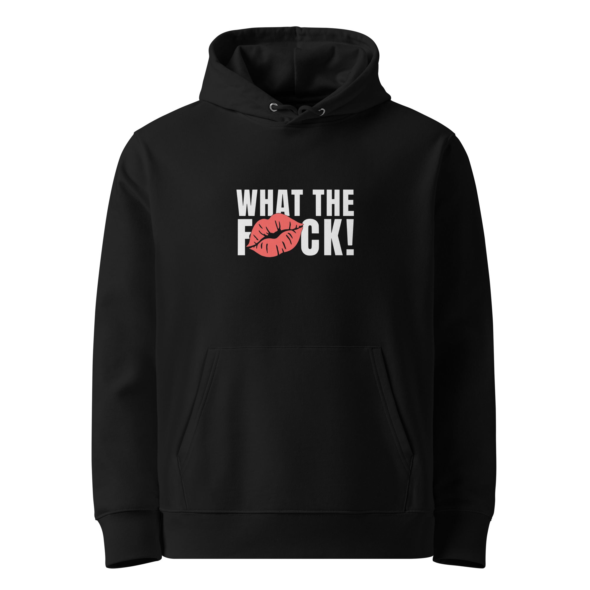 Hoodie femme WTF noir
