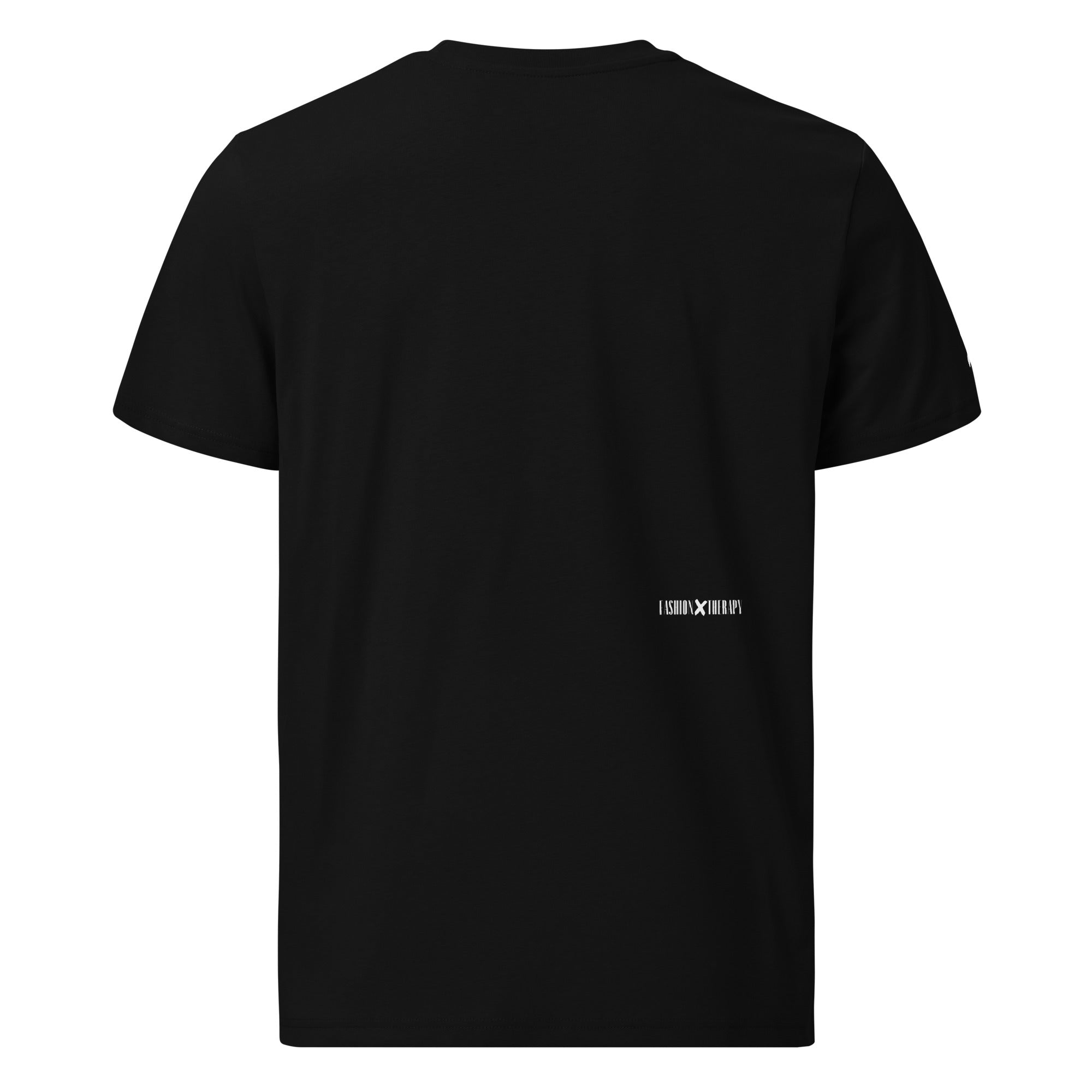 T-SHIRT unisexe noir "AUREVOIR MERCI"