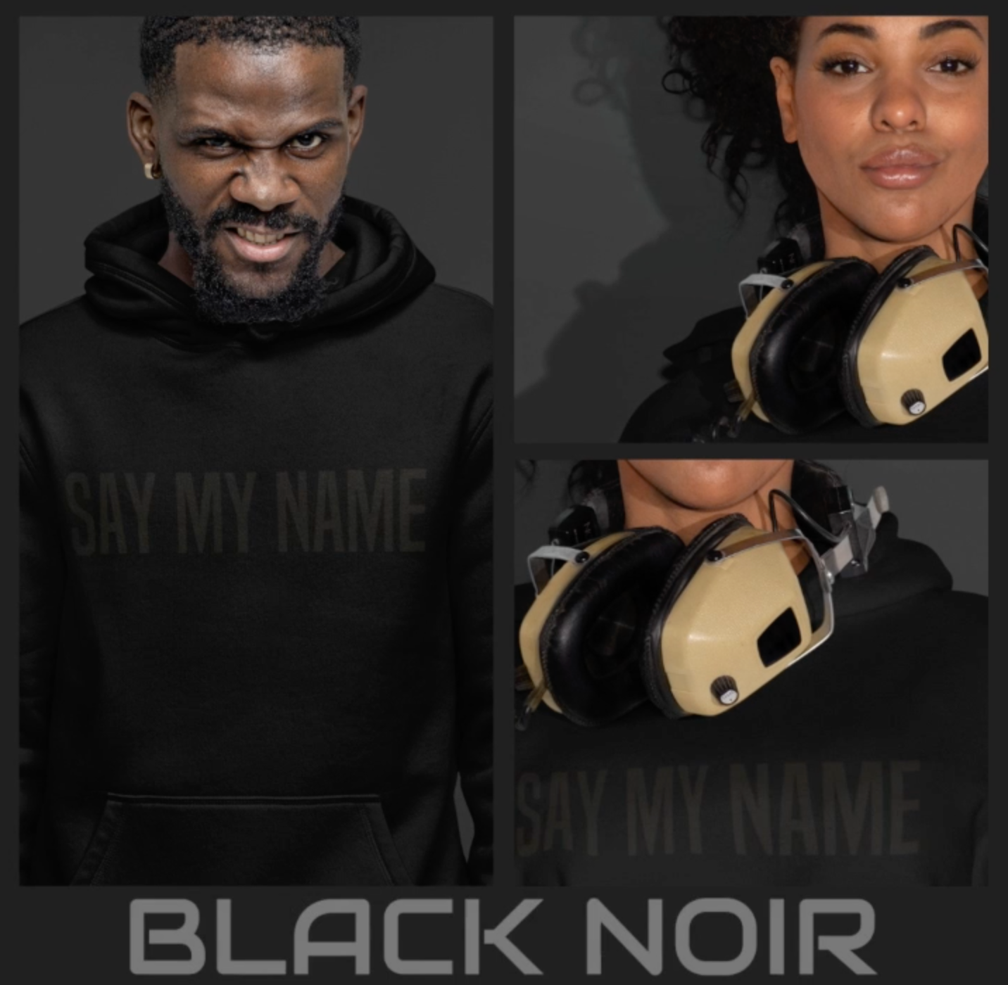 SAY MY NAME Black Noir Crazy Sir-G