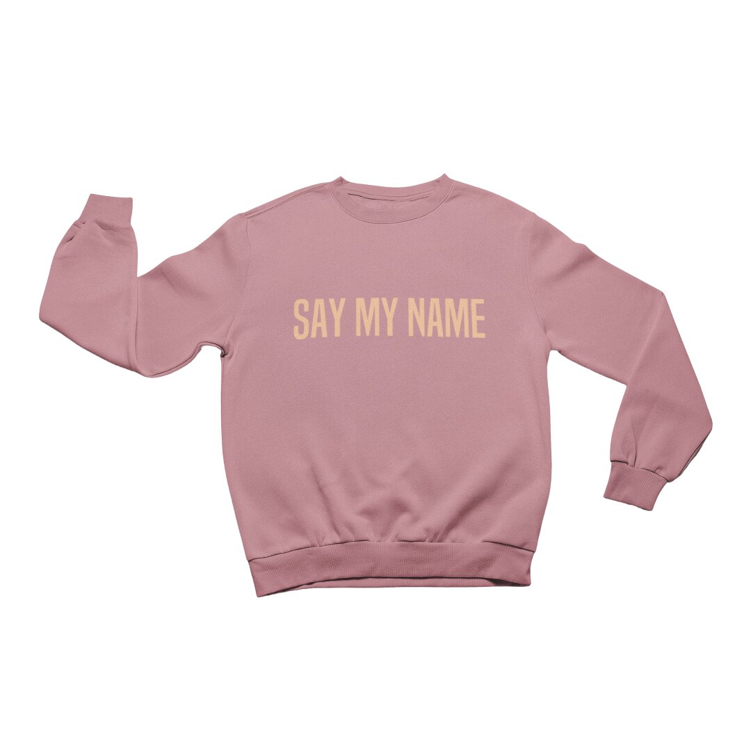 SWEATSHIRT CSG Unisexe  "SAY MY NAME" Summer