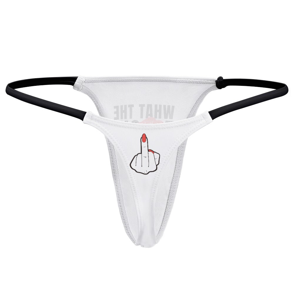 String blanc WTF Uncensored