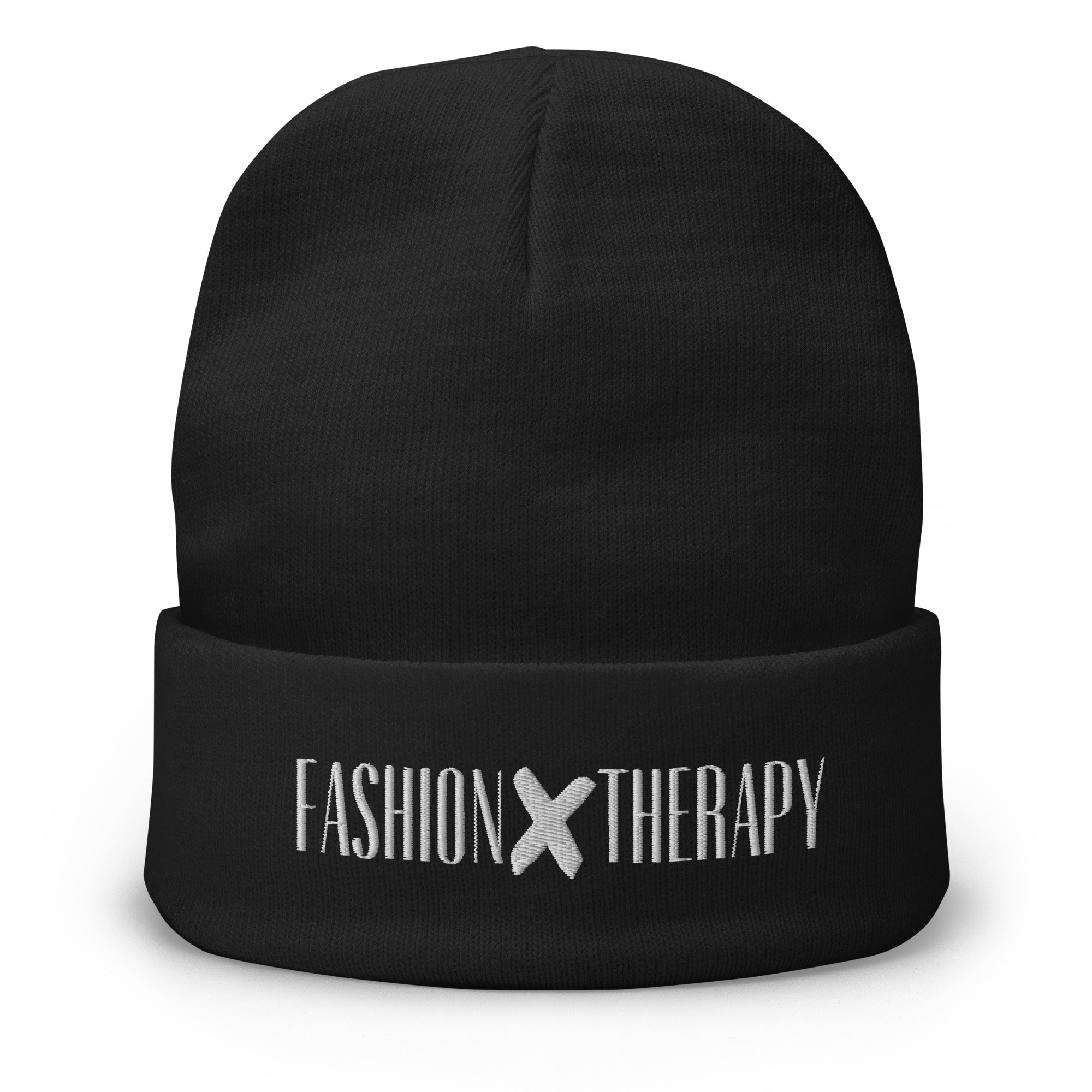 FASHION THERAPY embroidered hat