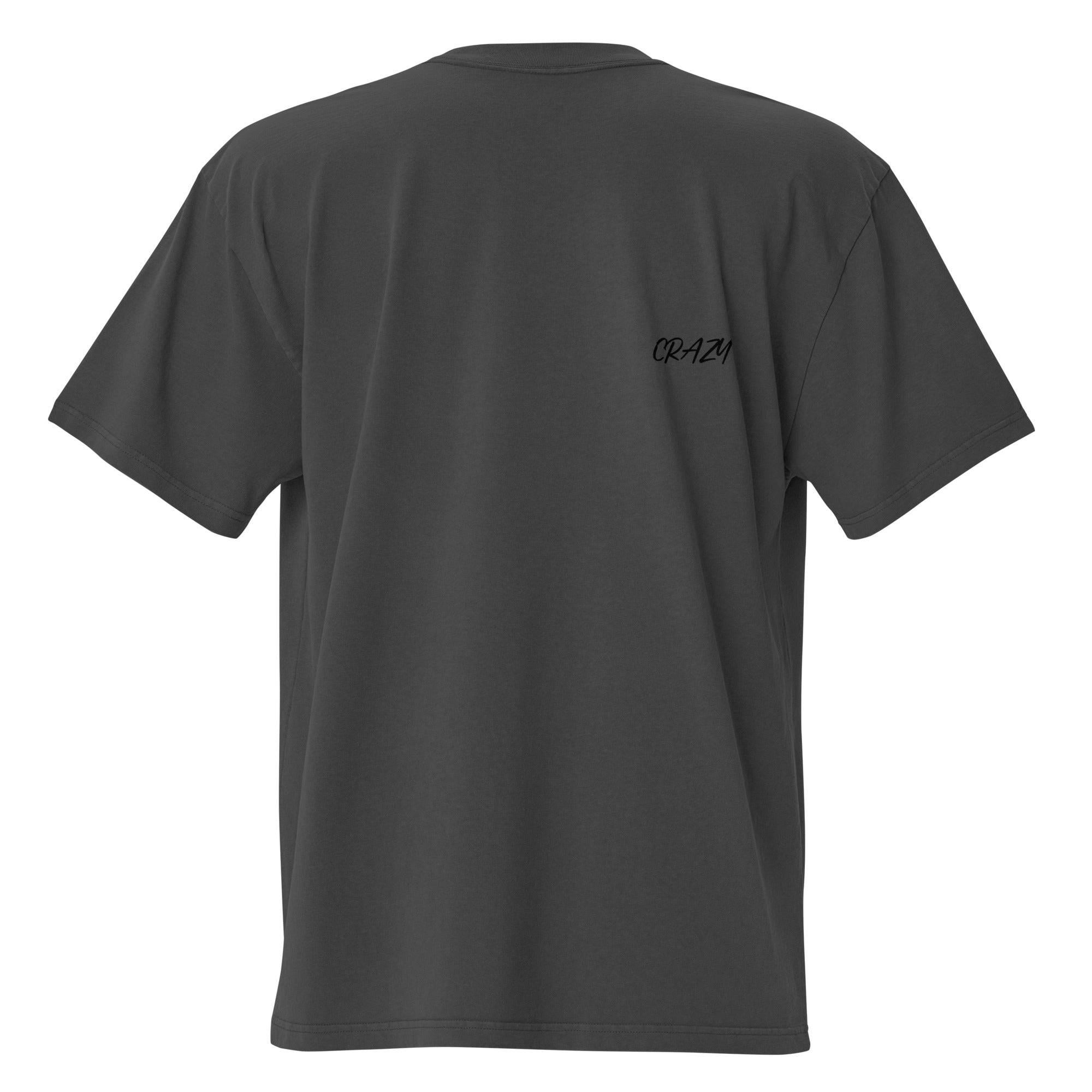 CSG oversized unisex vervaagd "SAY MY NAME" t-shirt