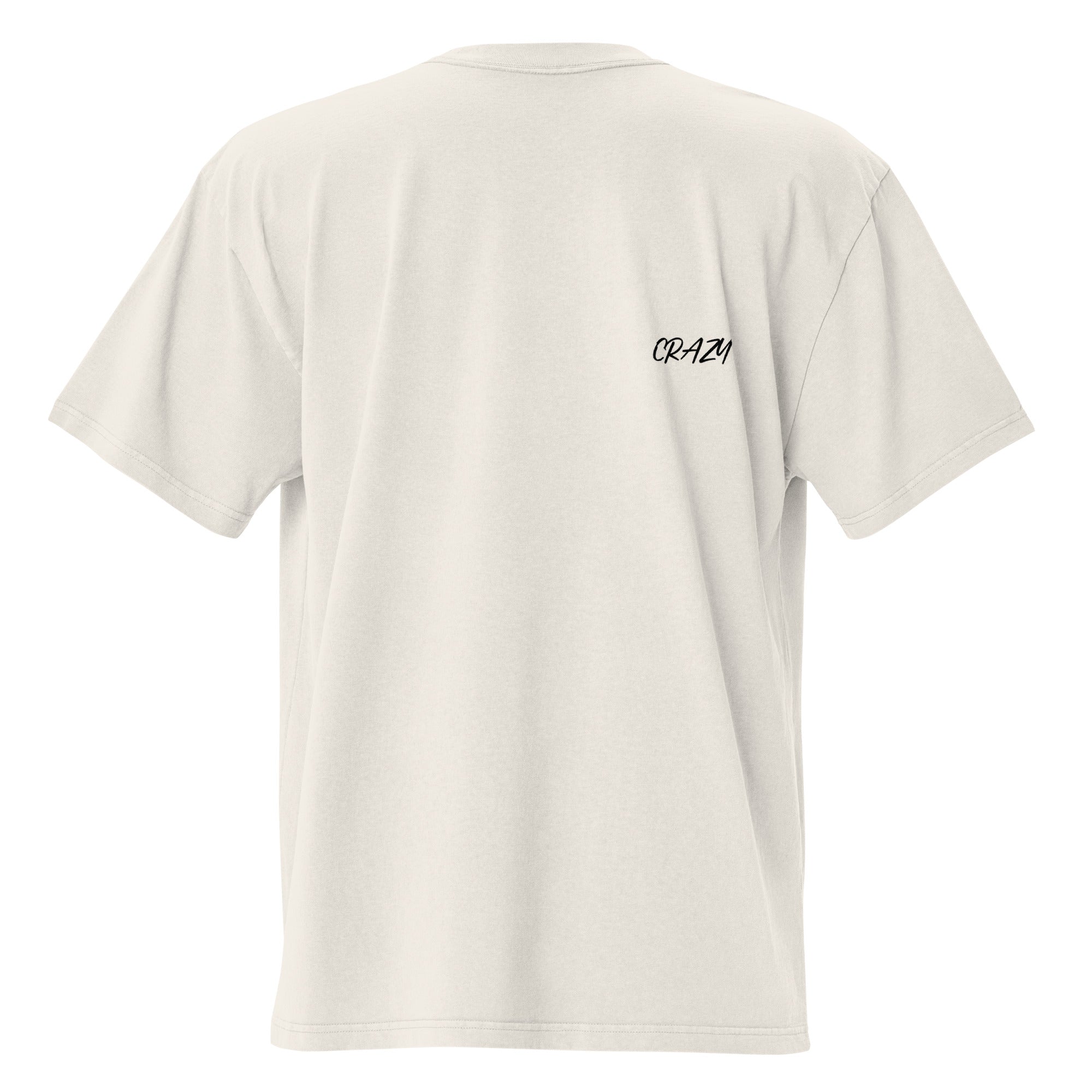 T-shirt CSG oversize unisexe délavé "SAY MY NAME"