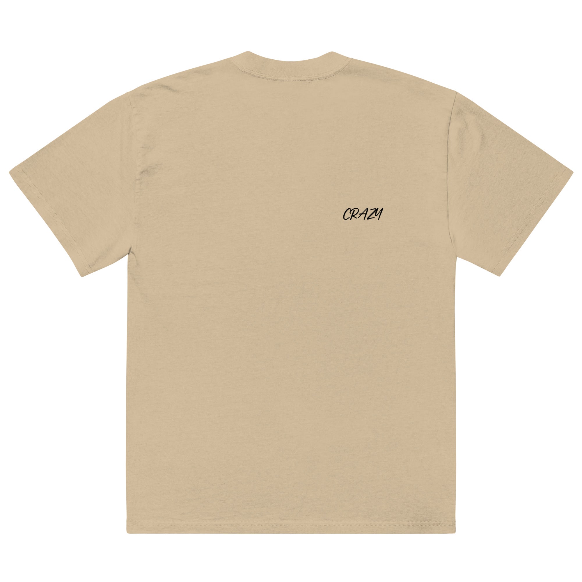 T-shirt CSG oversize unisexe délavé "SAY MY NAME"