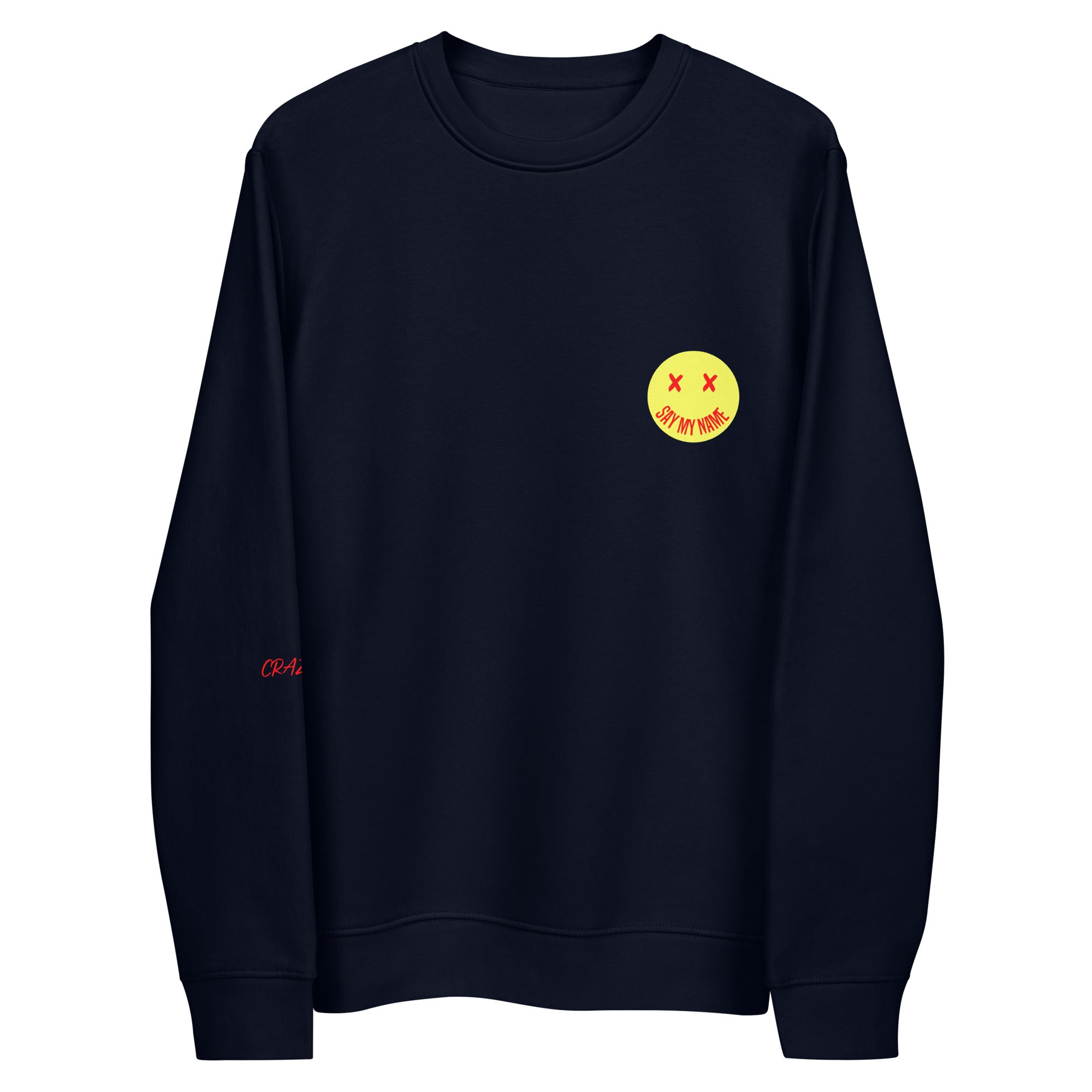 SWEATSHIRT CSG Unisex SMILEY "SAY MY NAME"