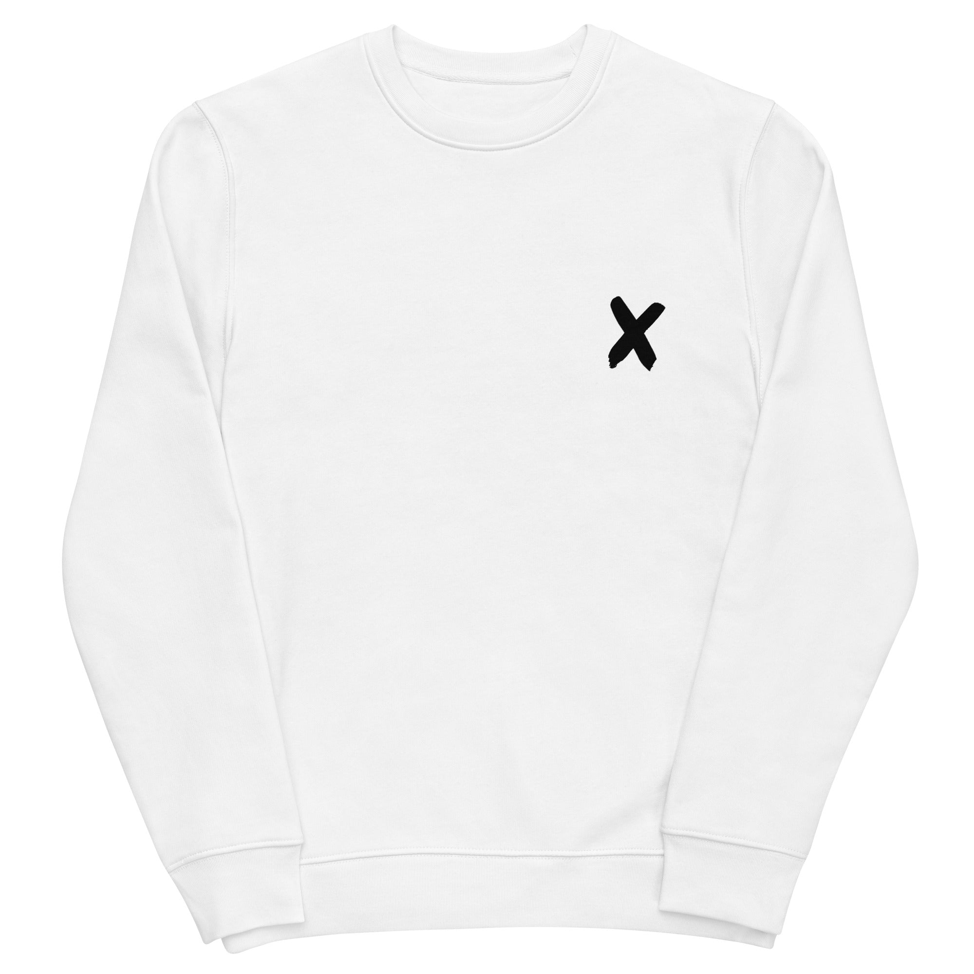 FASHION THERAPY unisex white SWEATSHIRT