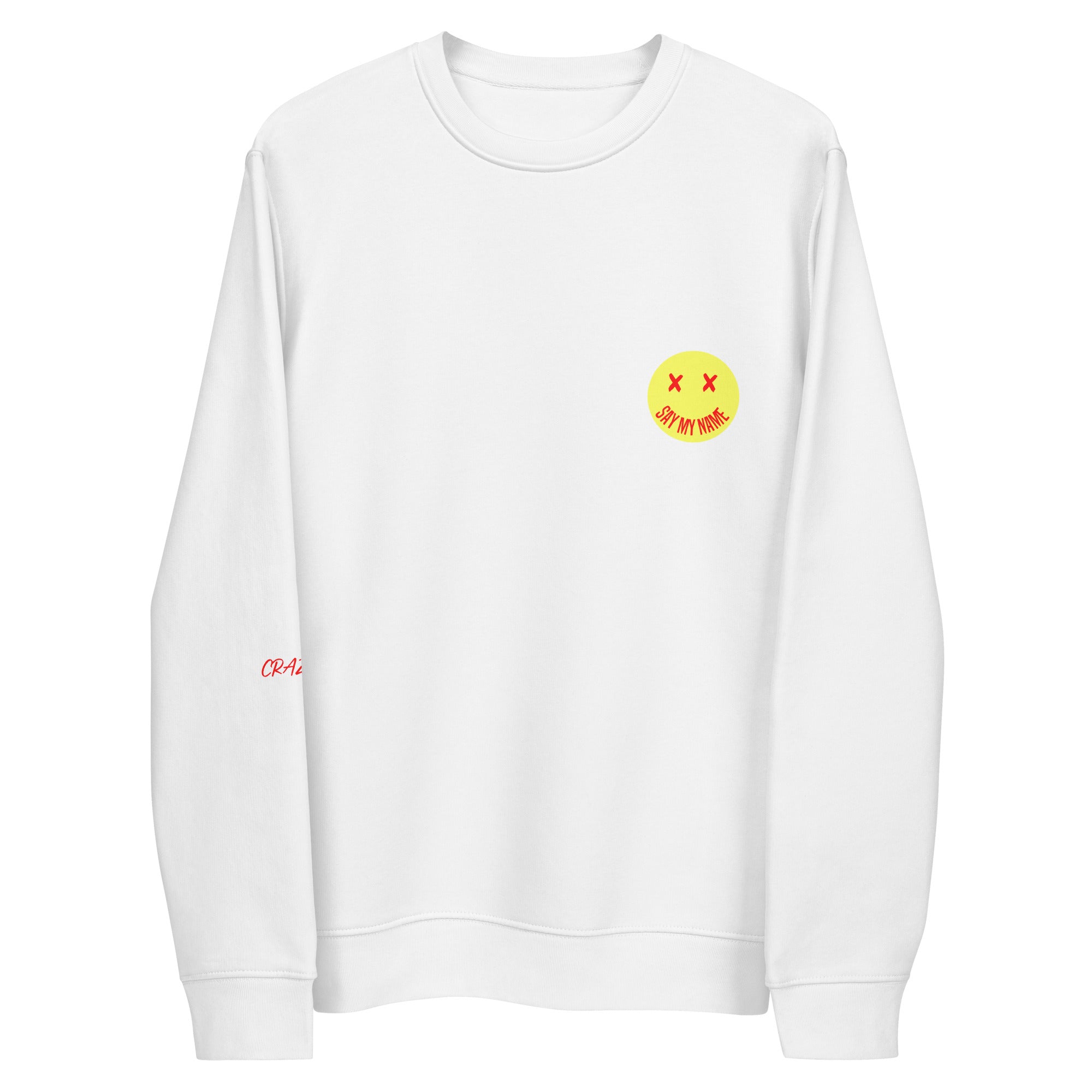 SWEATSHIRT CSG Unisex SMILEY "SAY MY NAME"