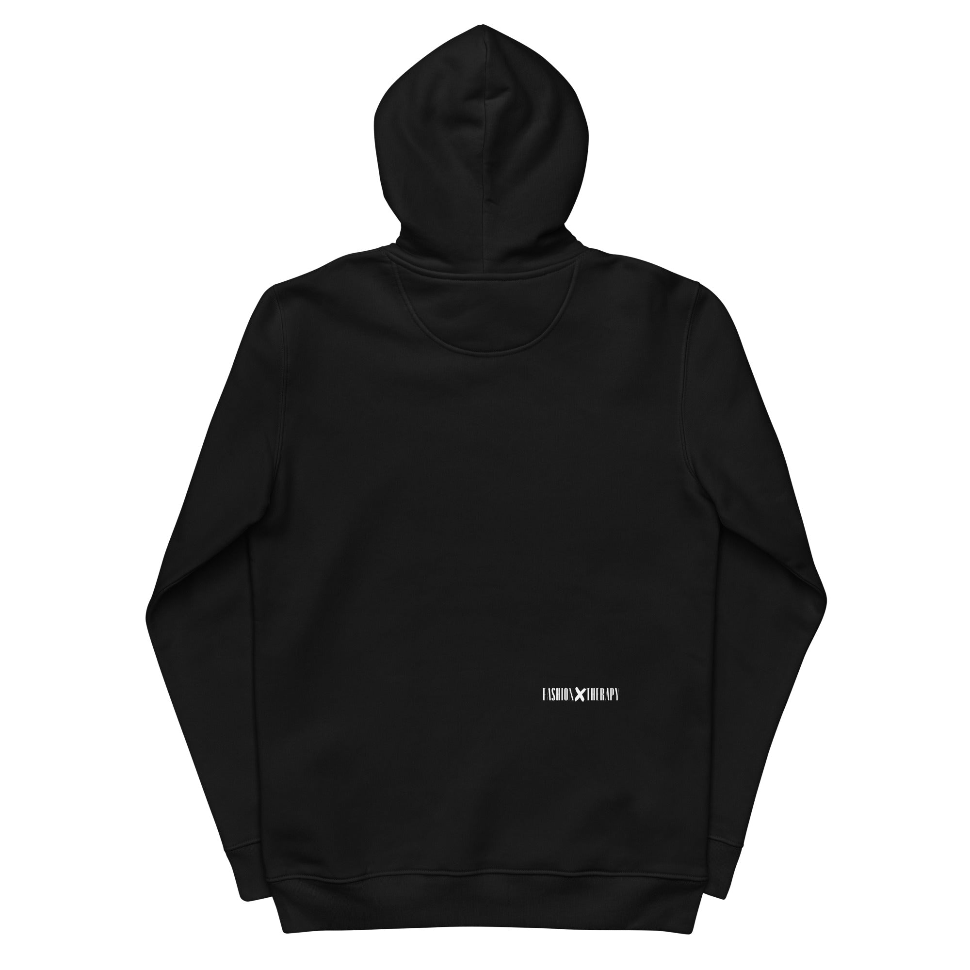 HOODIE Unisexe noir FASHION THERAPY