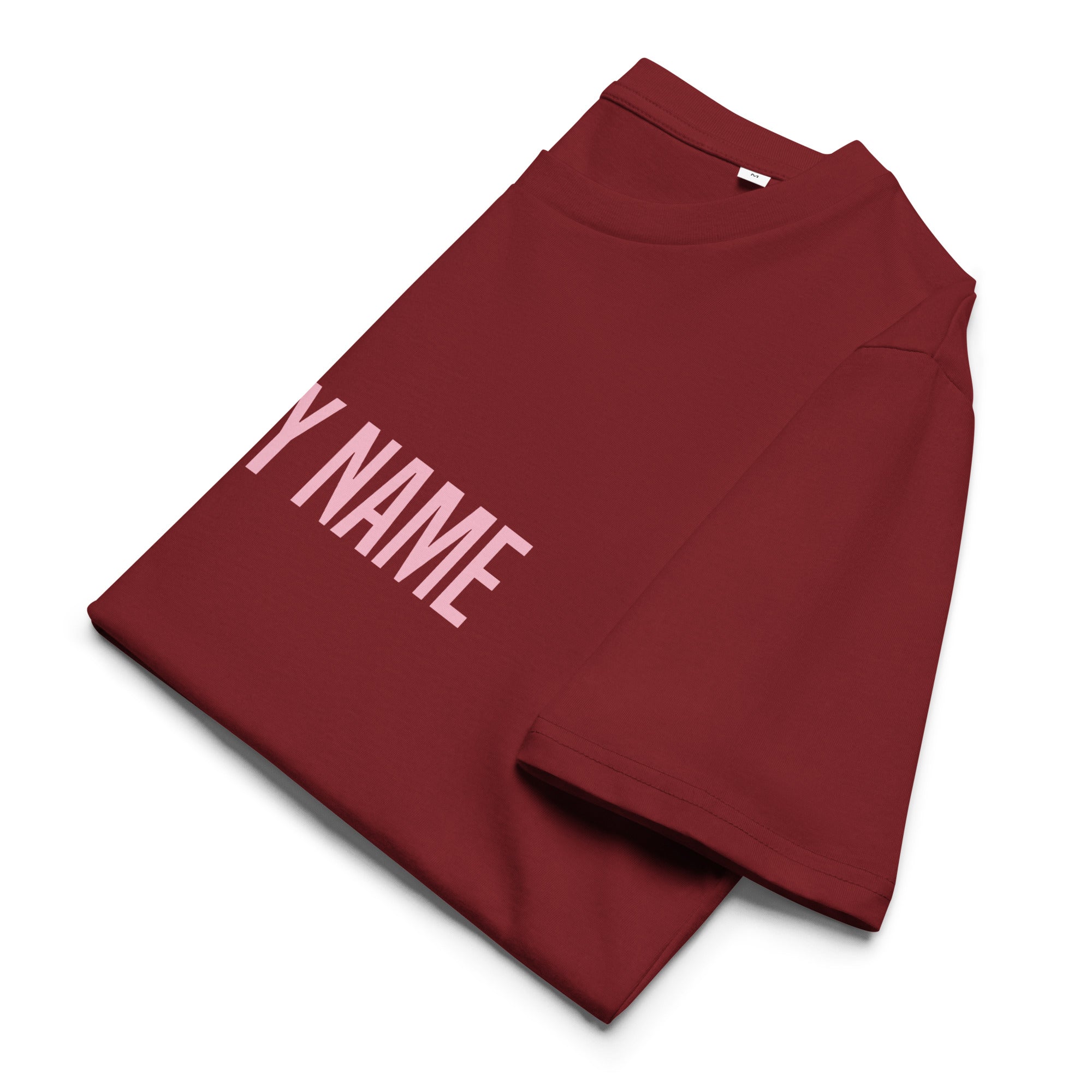 T-SHIRT SUMMER Burgundy CSG Unisexe "SAY MY NAME"