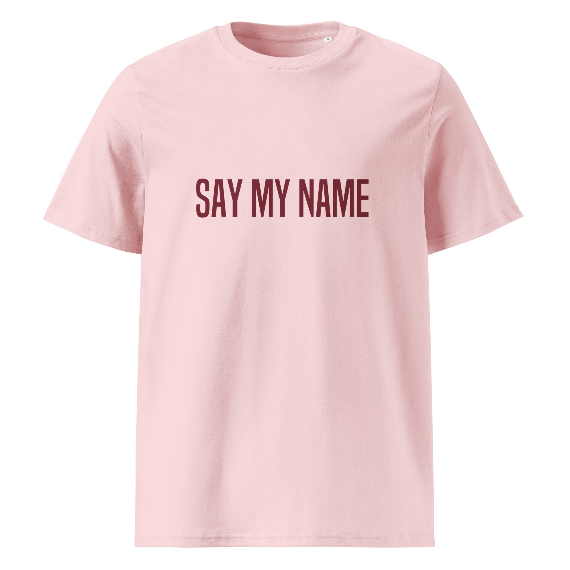 SUMMER T-SHIRT Pale pink CSG Unisex “SAY MY NAME”