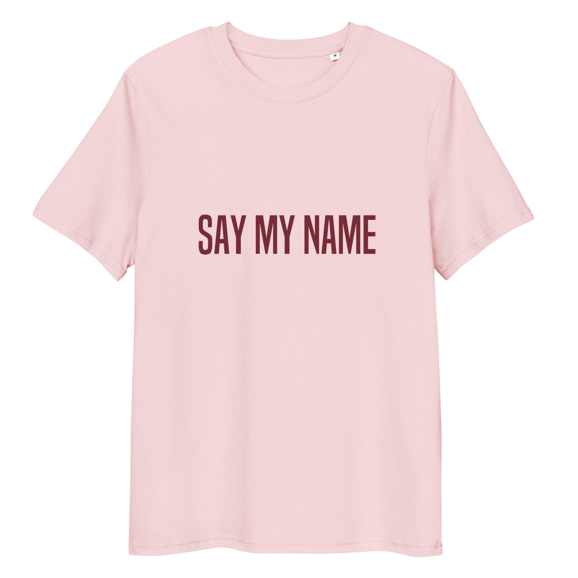 SUMMER T-SHIRT Pale pink CSG Unisex “SAY MY NAME”