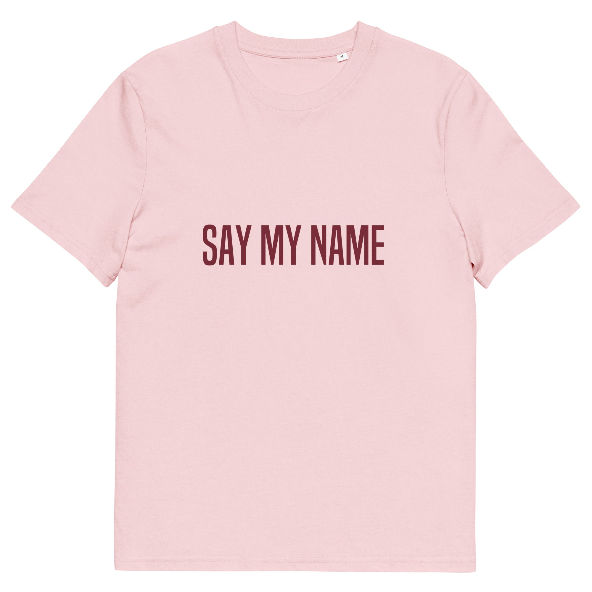 SUMMER T-SHIRT Pale pink CSG Unisex “SAY MY NAME”