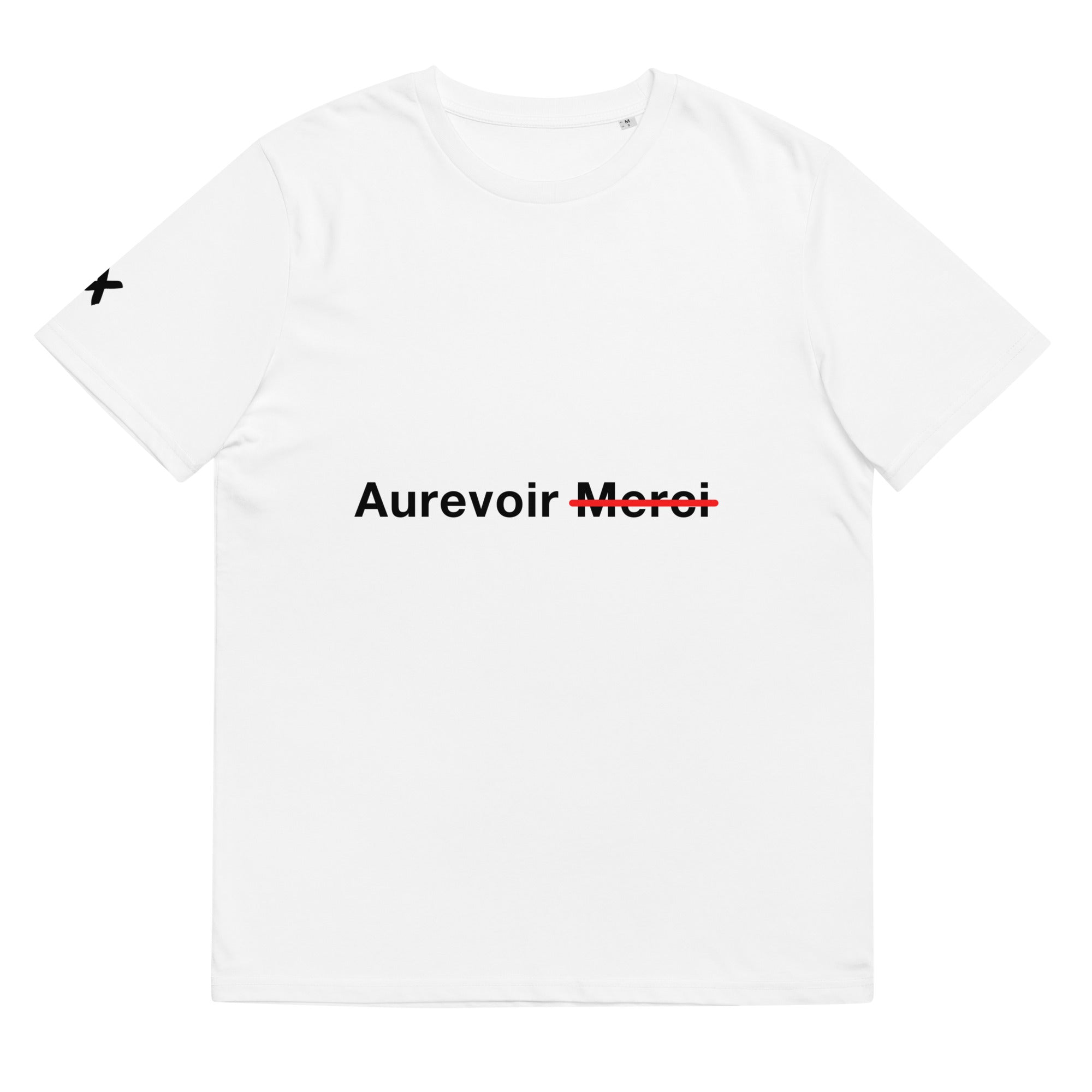 "AUREVOIR MERCI" unisex T-SHIRT