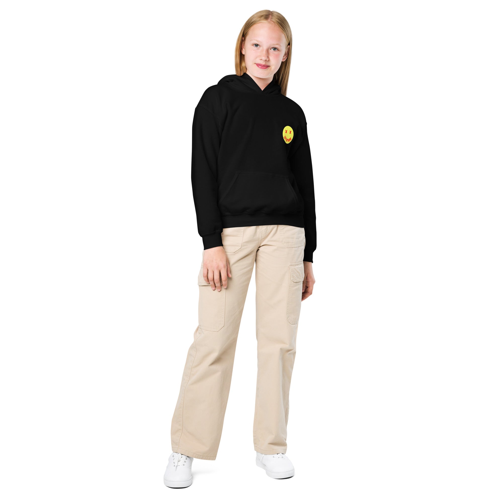 HOODIE unisexe pour ado SMILEY "SAY MY NAME"