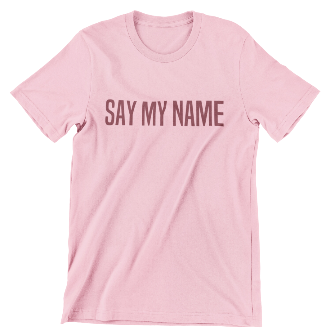 T-SHIRT CSG Unisex "SAY MY NAME" Summer