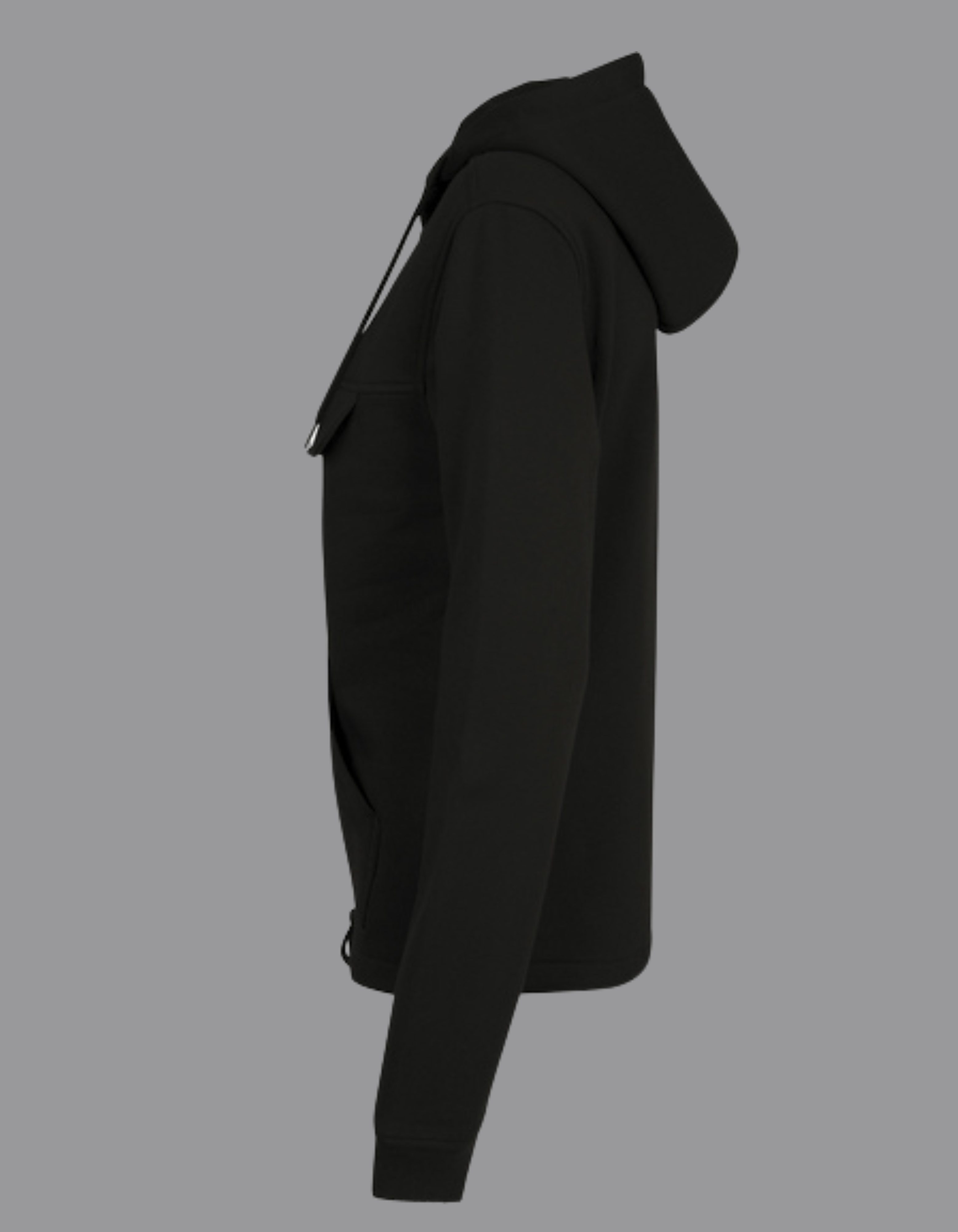 HOODIE mini zip CSG femme BLACK NOIR "SAY MY NAME"