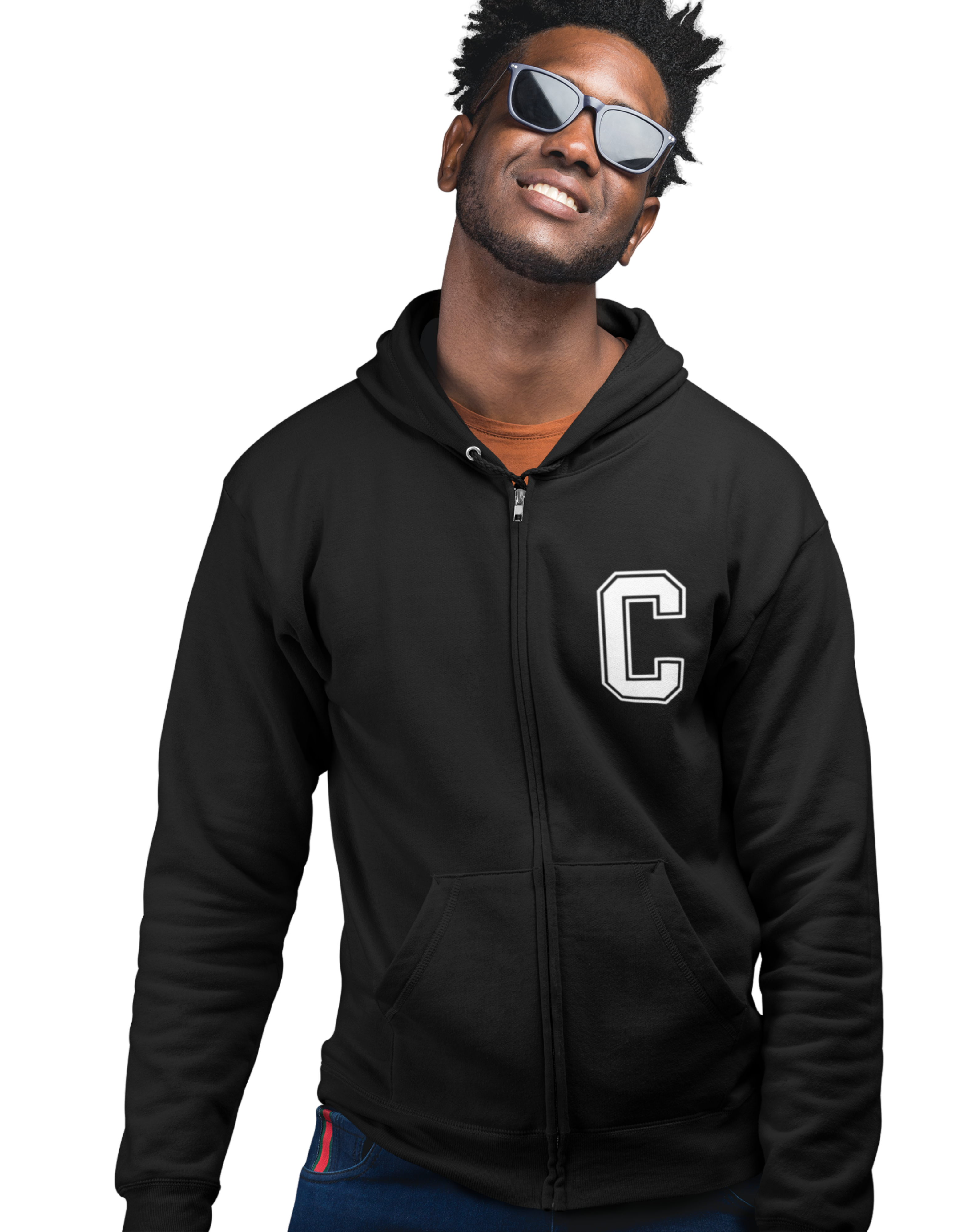 Le hoodie à zip SAY MY NAME de Crazy Sir-G est un incontournable pour tout homme à la recherche d'un style décontracté et confortable. 