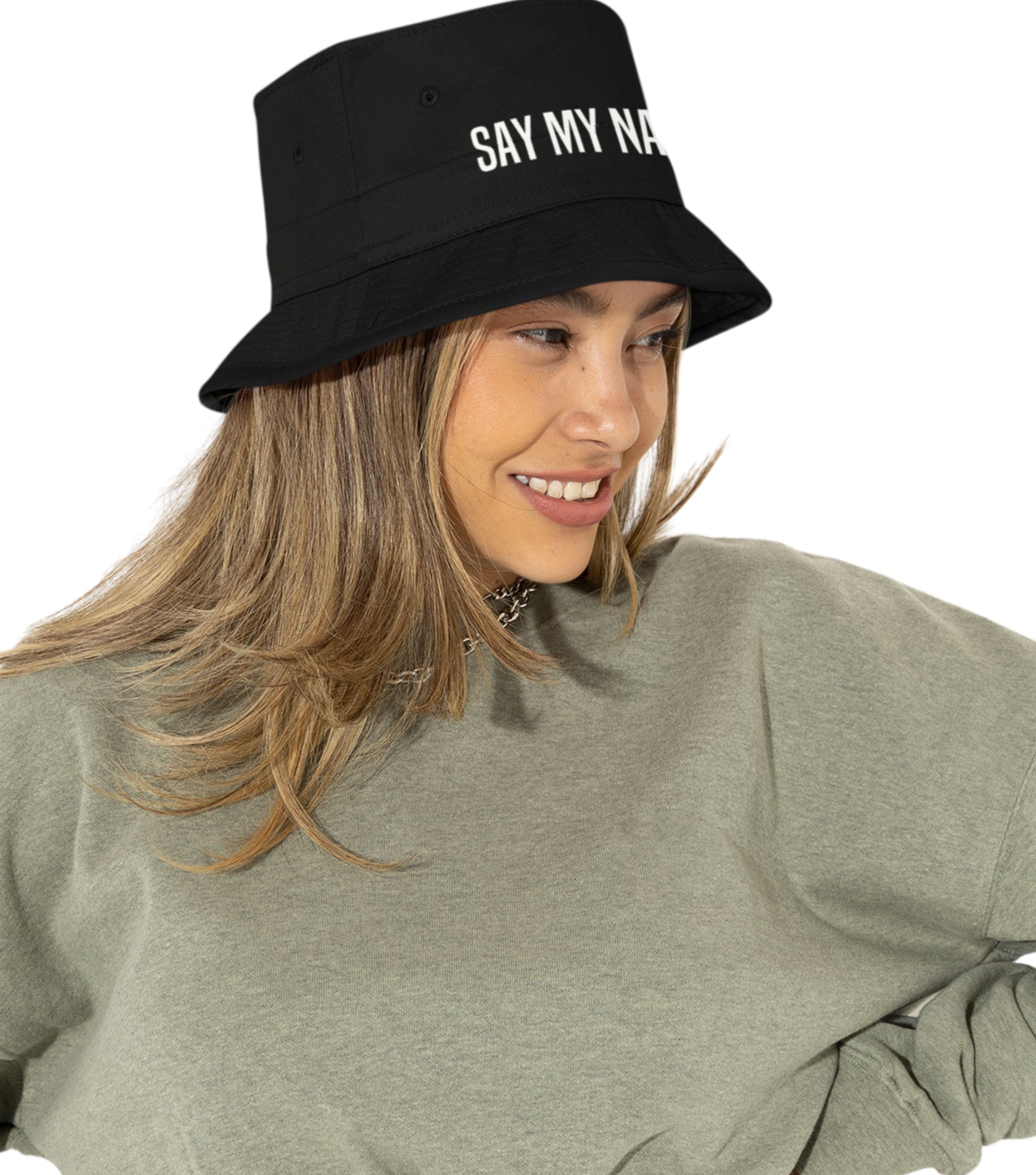 Eco-friendly bucket hat SAY MY NAME