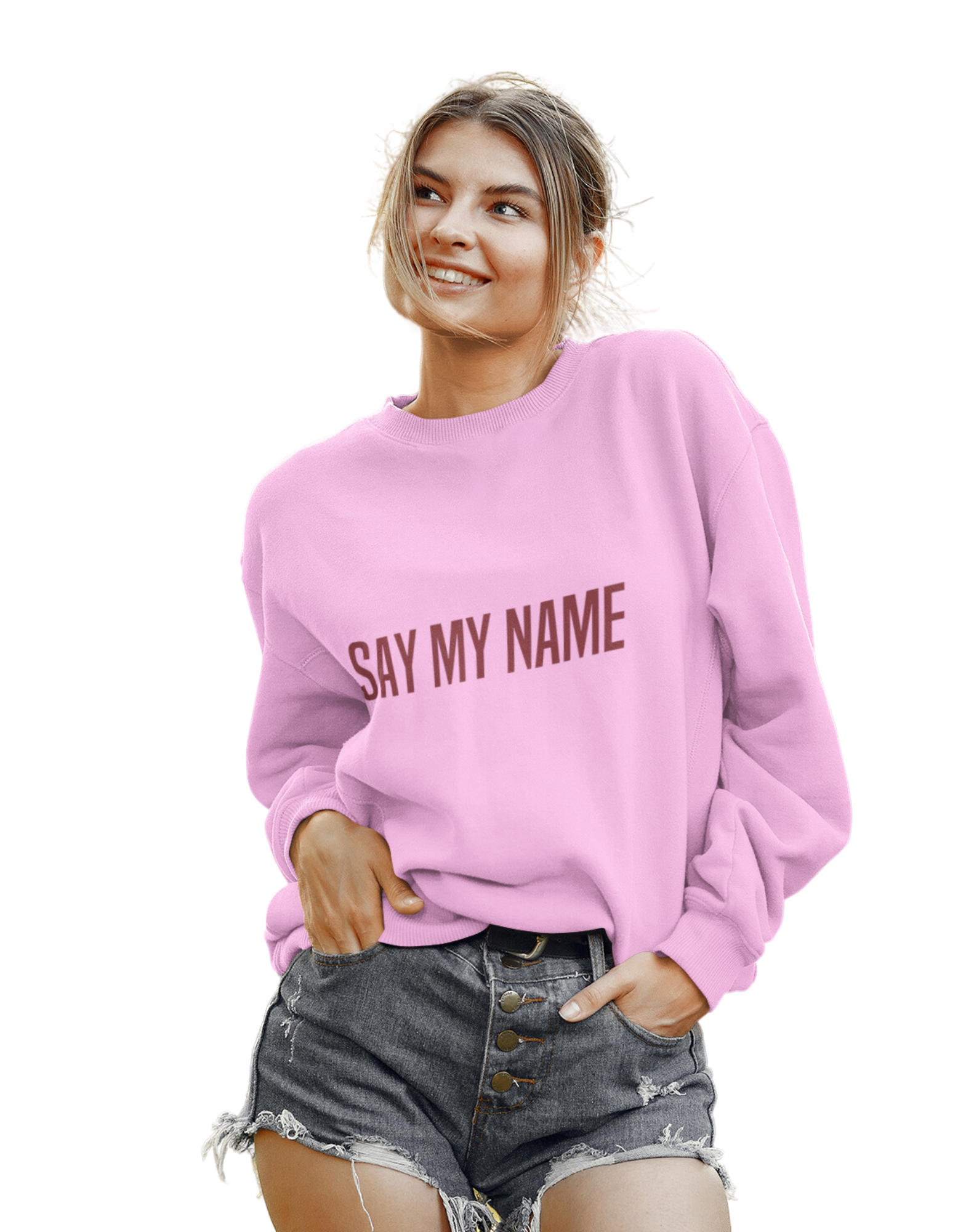 SWEATSHIRT CSG Unisexe  "SAY MY NAME" Summer