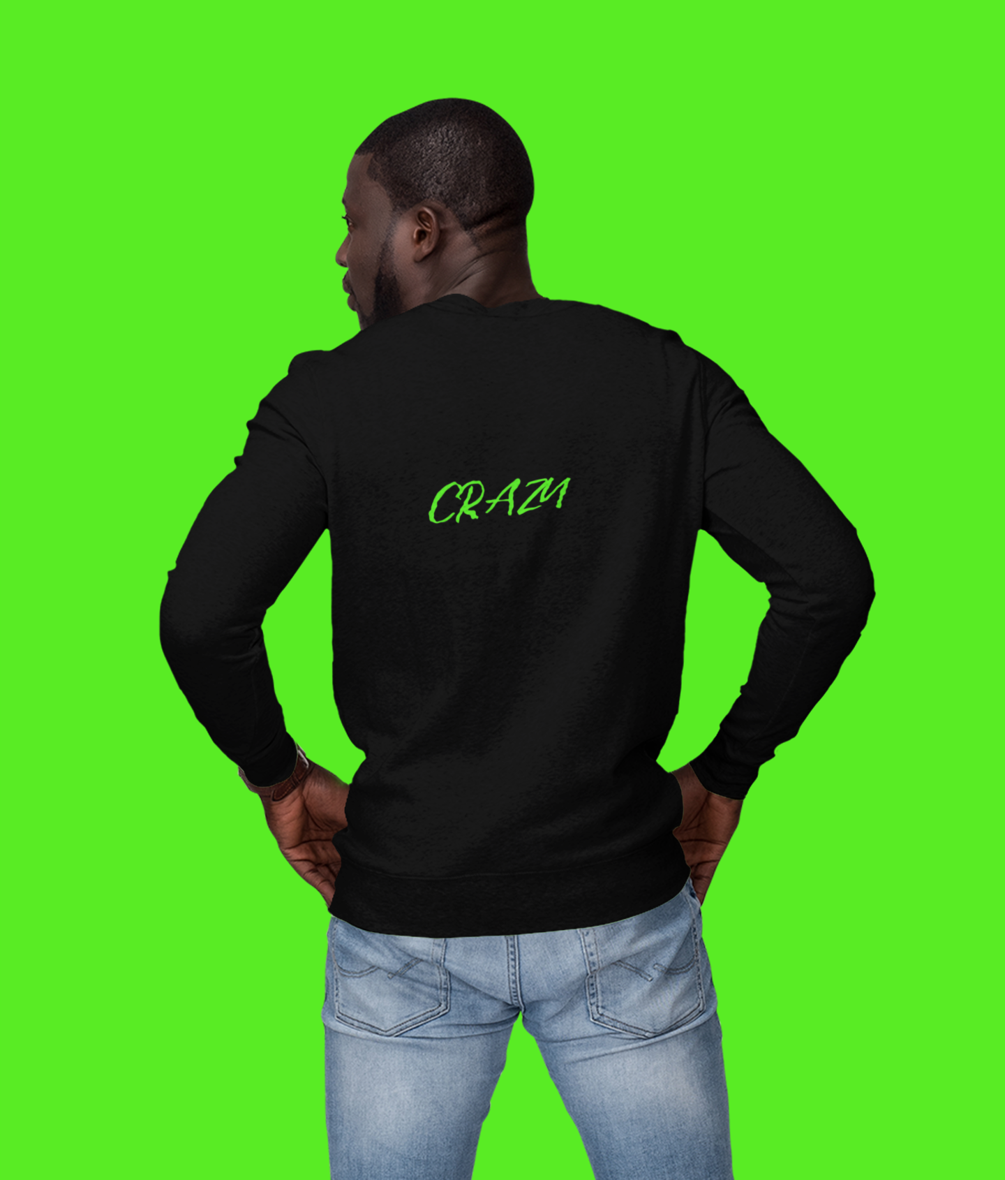 CSG Men's  "SAY MY NAME" GLOW SWEATSHIRT