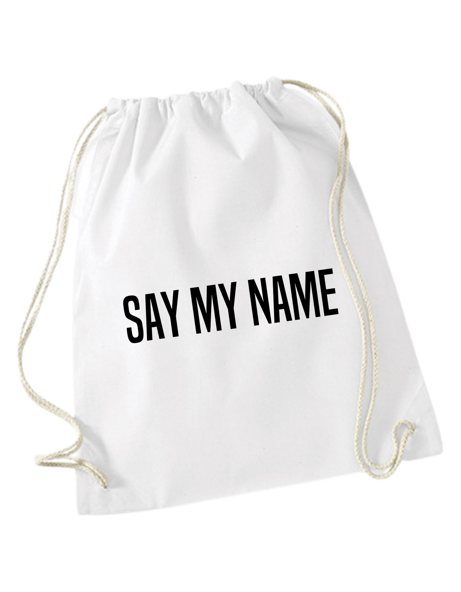Le sac de gym "Say My Name" est un sac polyvalent et pratique pour vos séances de sport ou vos déplacements quotidiens. 