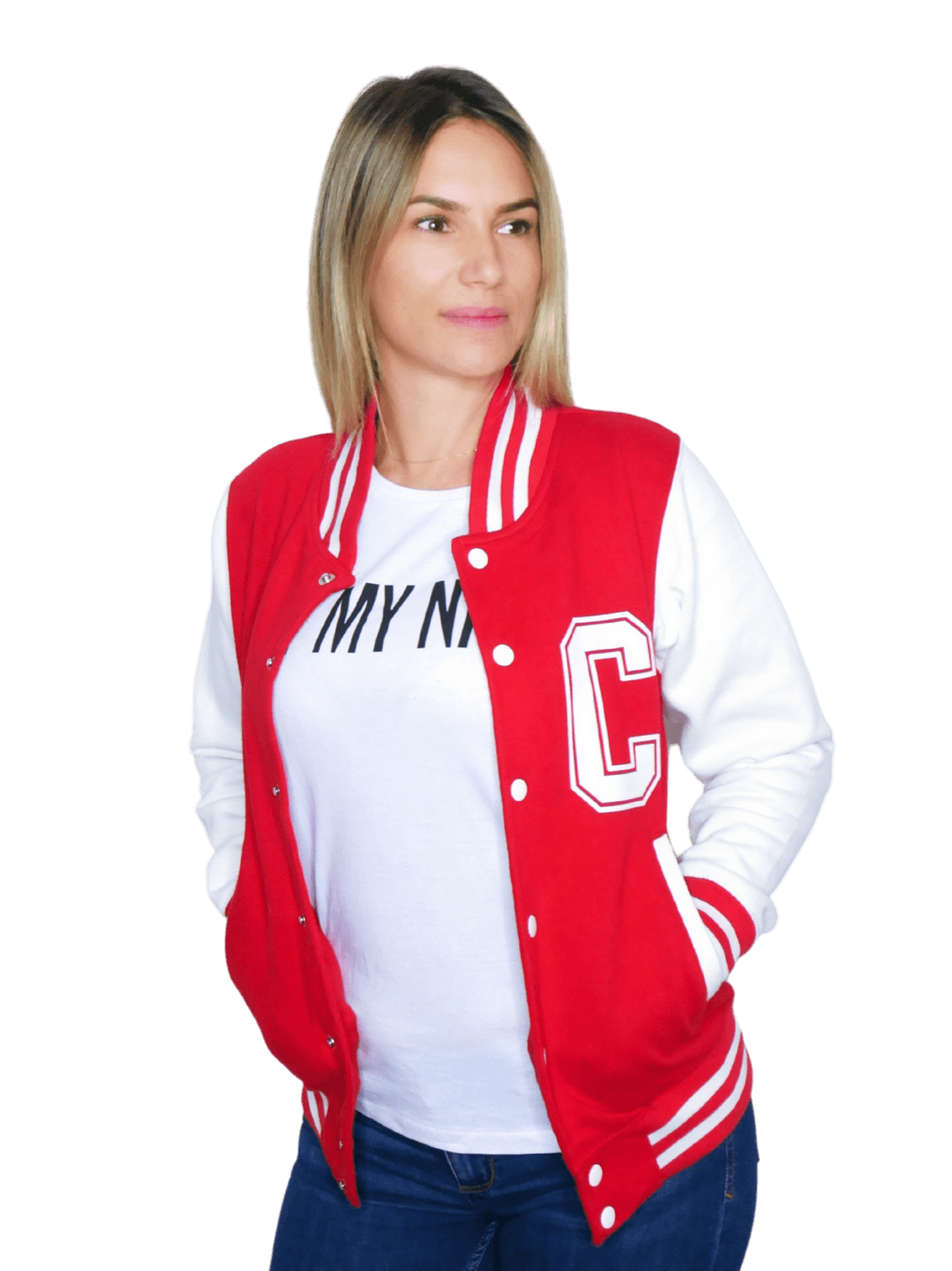 Veste varsity confortable et tendance, idéale pour tous les jours. Fabriquée à partir de matériaux de qualité supérieure, cette veste est solide et durable. Sa coupe classique et son design intemporel s'intégreront parfaitement à n'importe quel look casual. Emmenez-la partout avec vous grâce à ses manches longues et sa fermeture zippée qui vous permettront de vous protéger du froid tout en restant à la mode.
