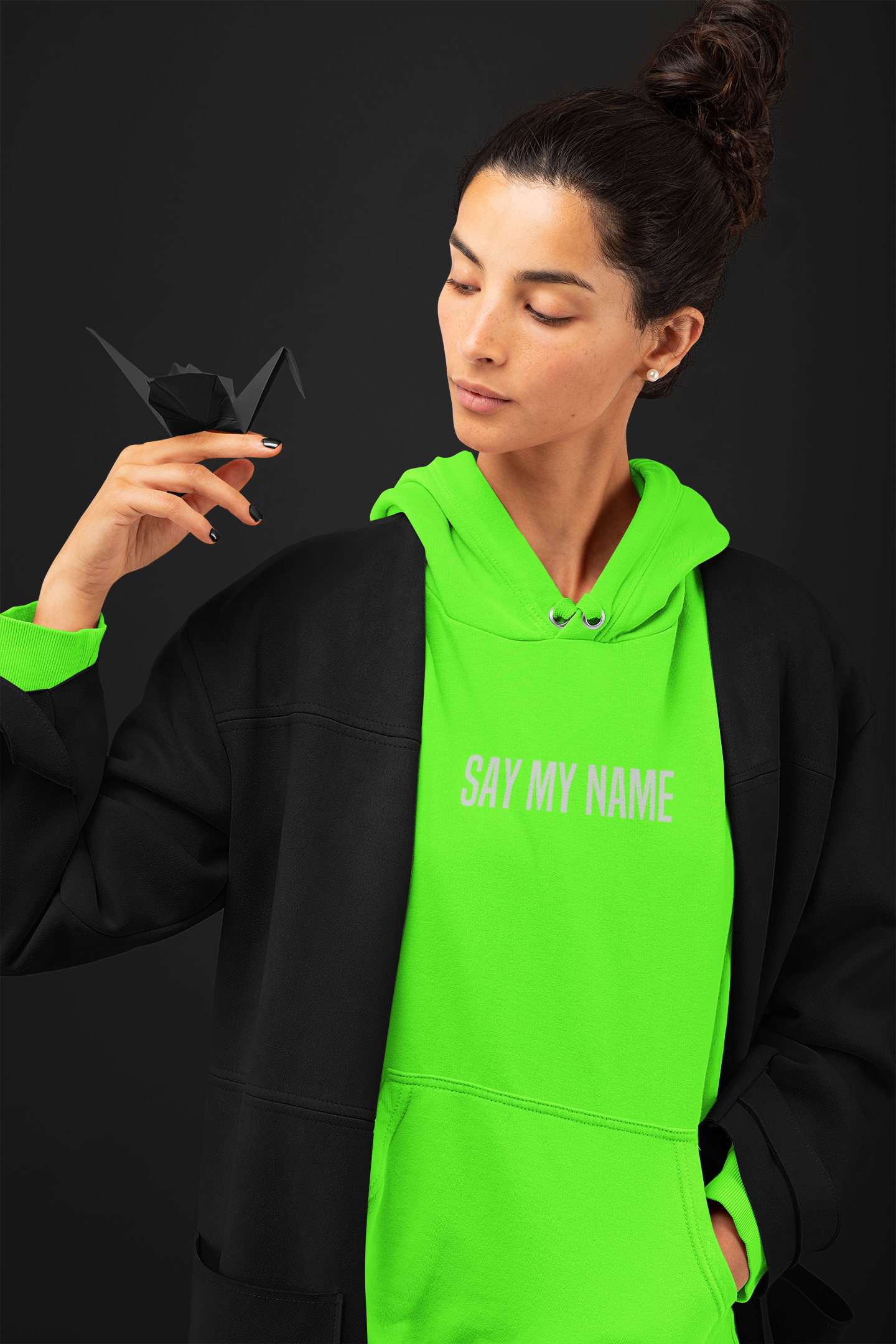 HOODIE CSG Unisexe ELECTRIC "SAY MY NAME"