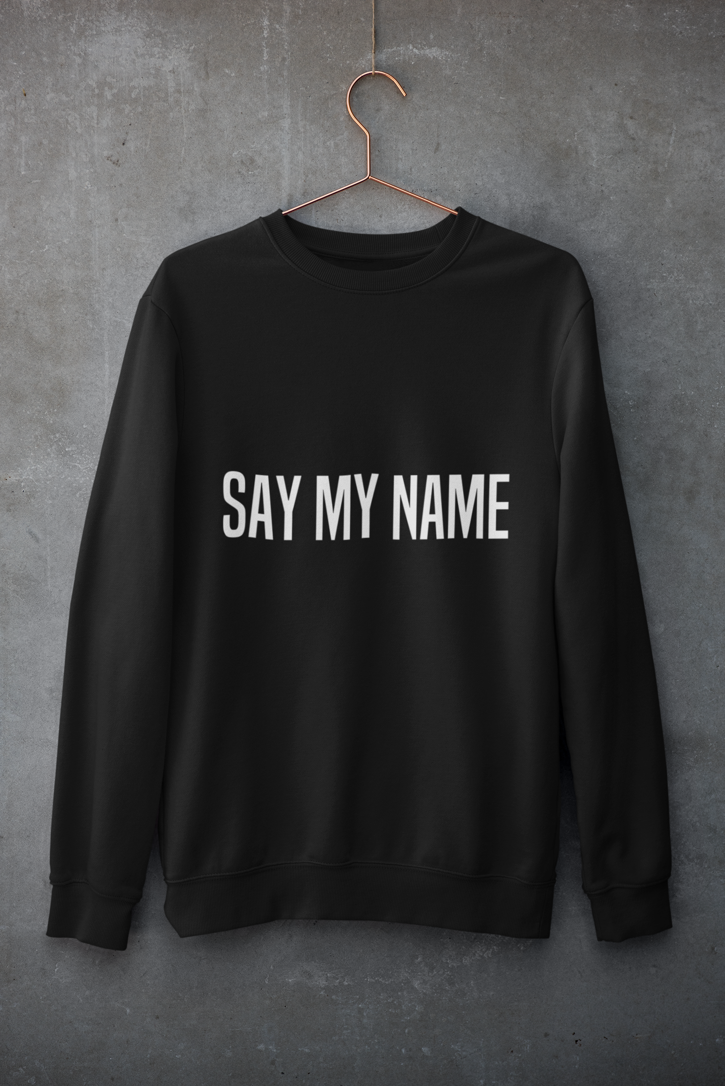 CSG-SWEATSHIRT VOOR DAMES "SAY MY NAME" 