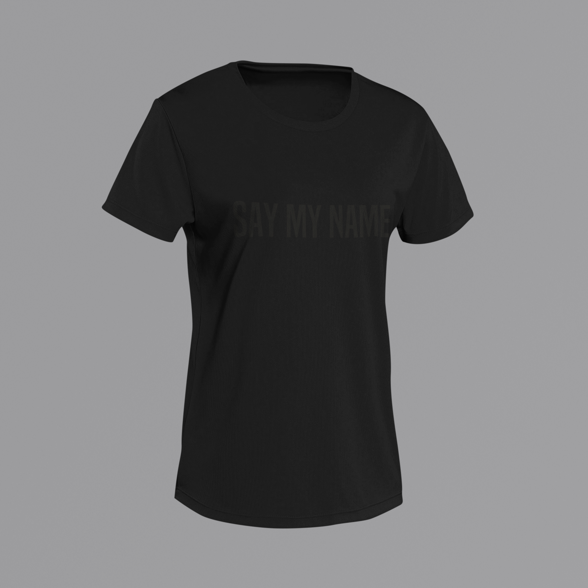 T-SHIRT CSG Homme BLACK NOIR"SAY MY NAME"