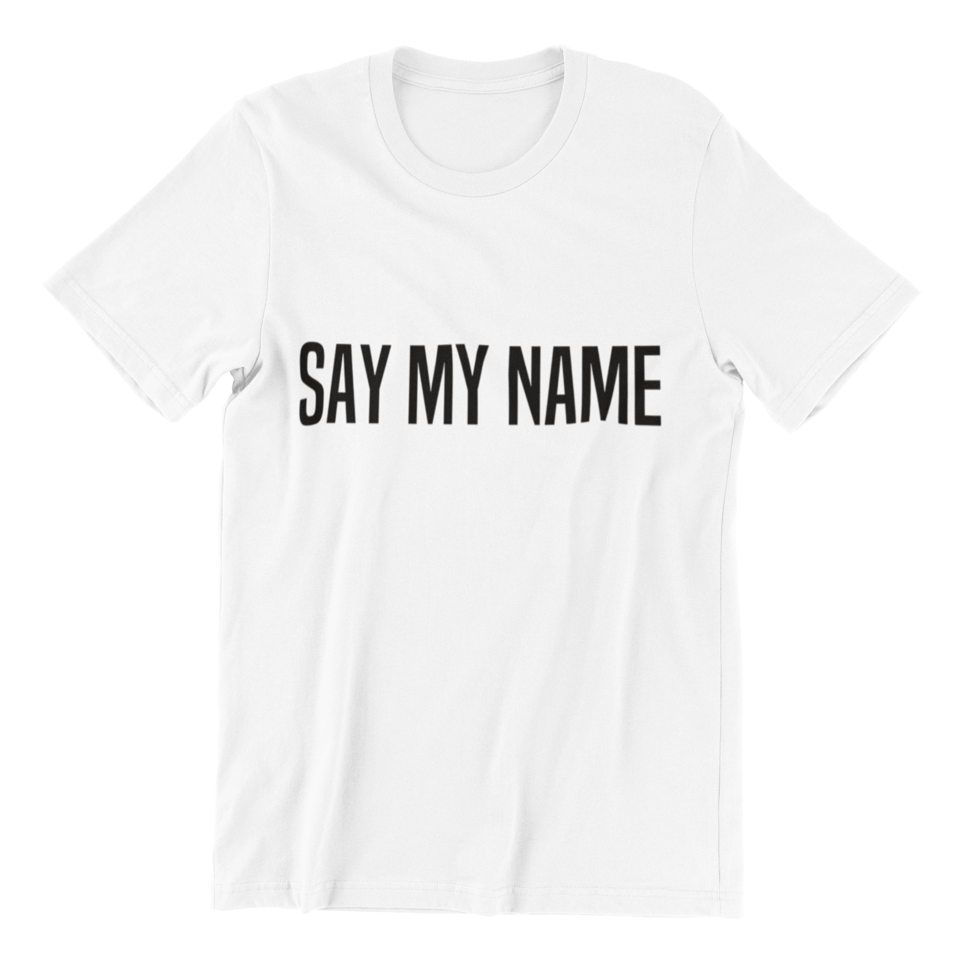 T-SHIRT oversized CSG Femme "SAY MY NAME"